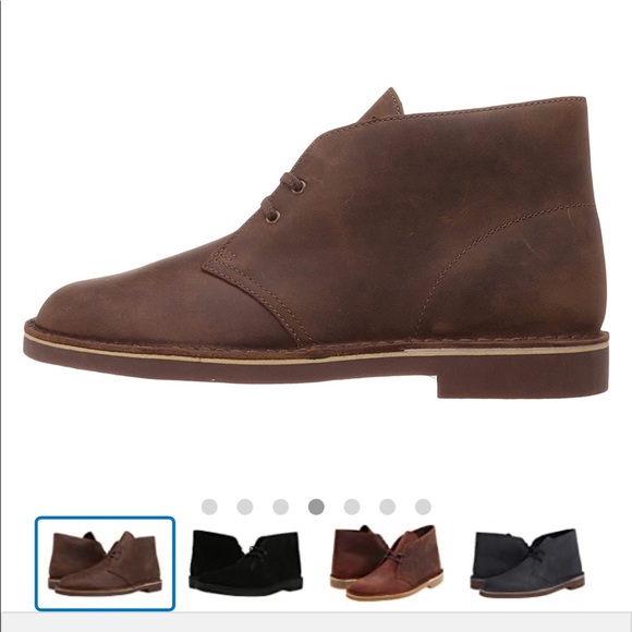 Clarks Bushacre 2 chukka boot in Beeswax - Picture 5 of 8